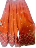 Rustish orange Sharara suit