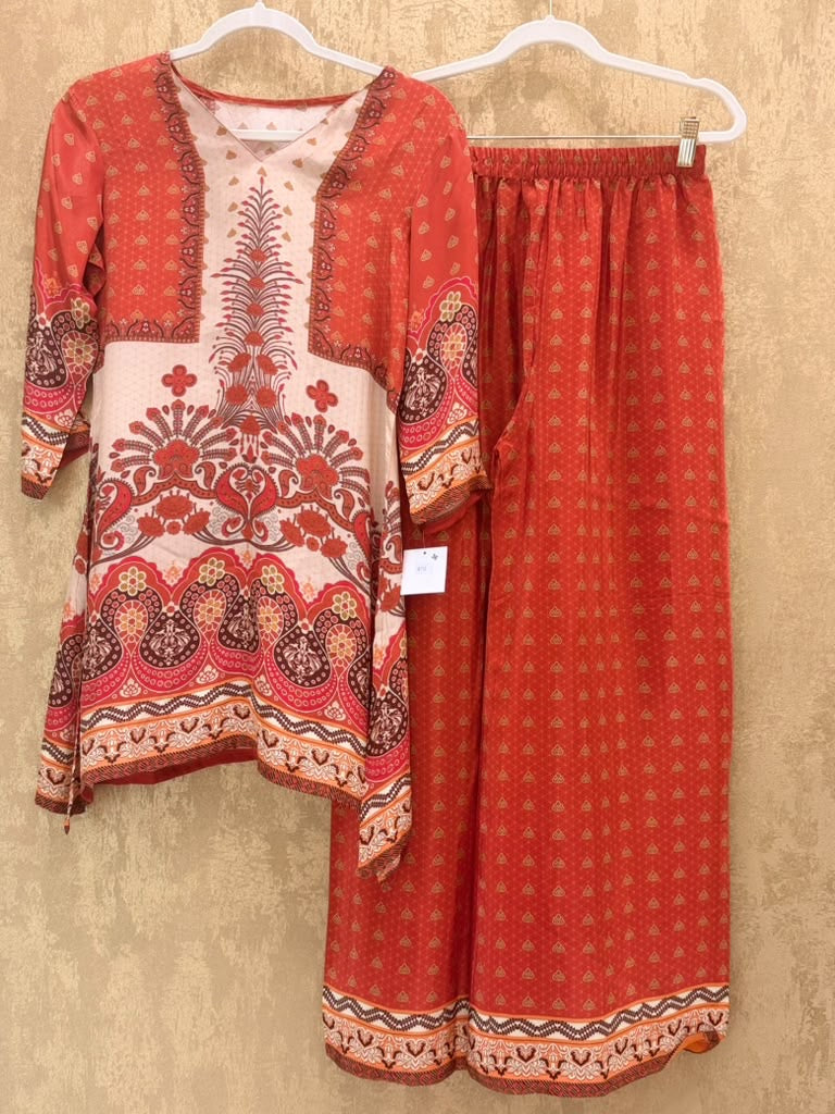 Rustish orange co-ord set