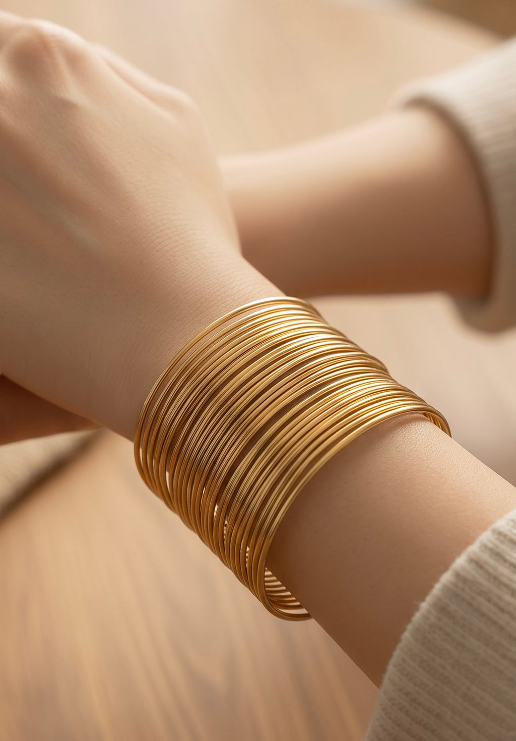 Gold bracelet