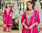 Hot pink  salwaar suit
