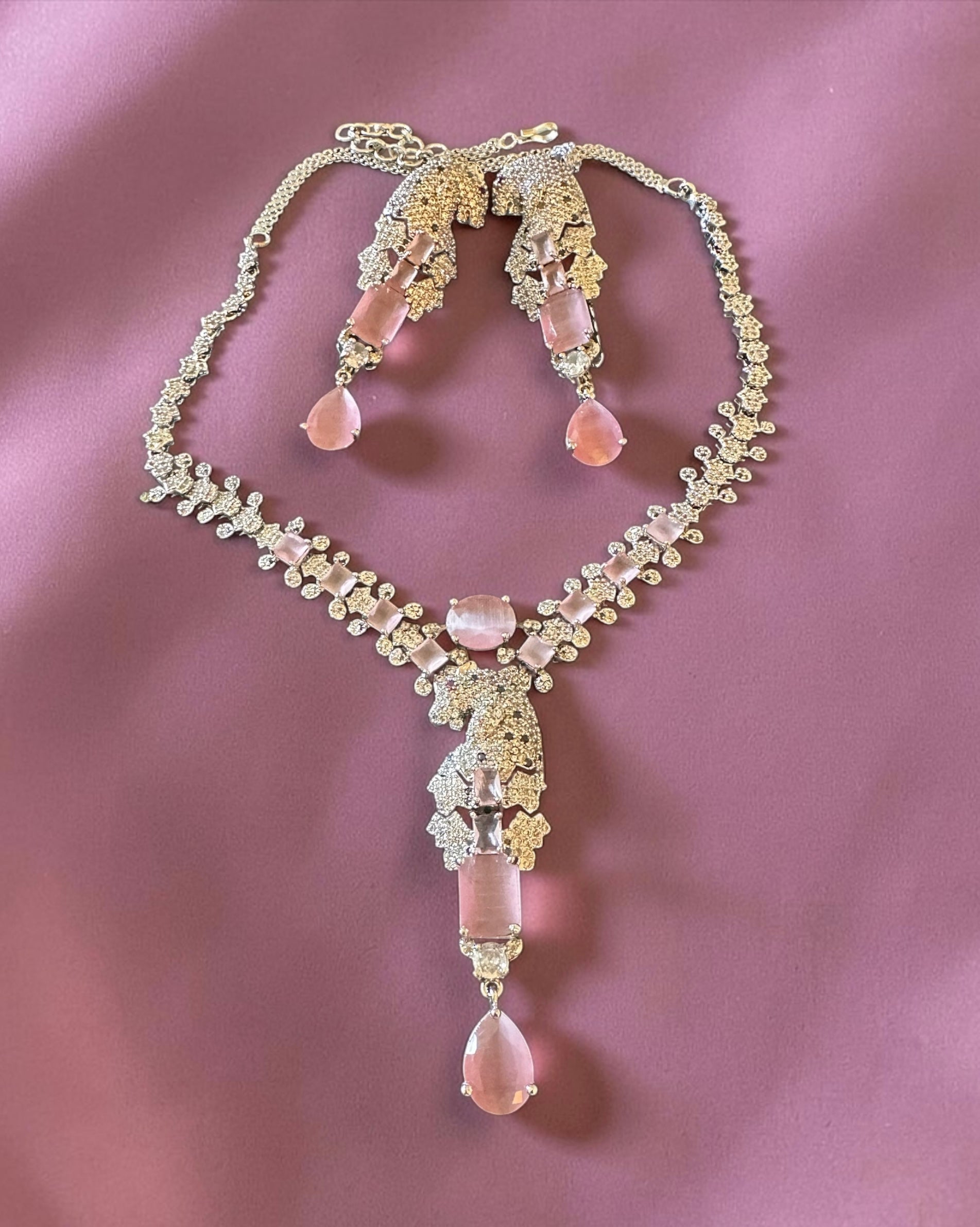Panther pink stone ad set