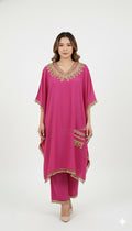 Dark pink kaftaan set