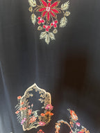 Black printed co-ord set