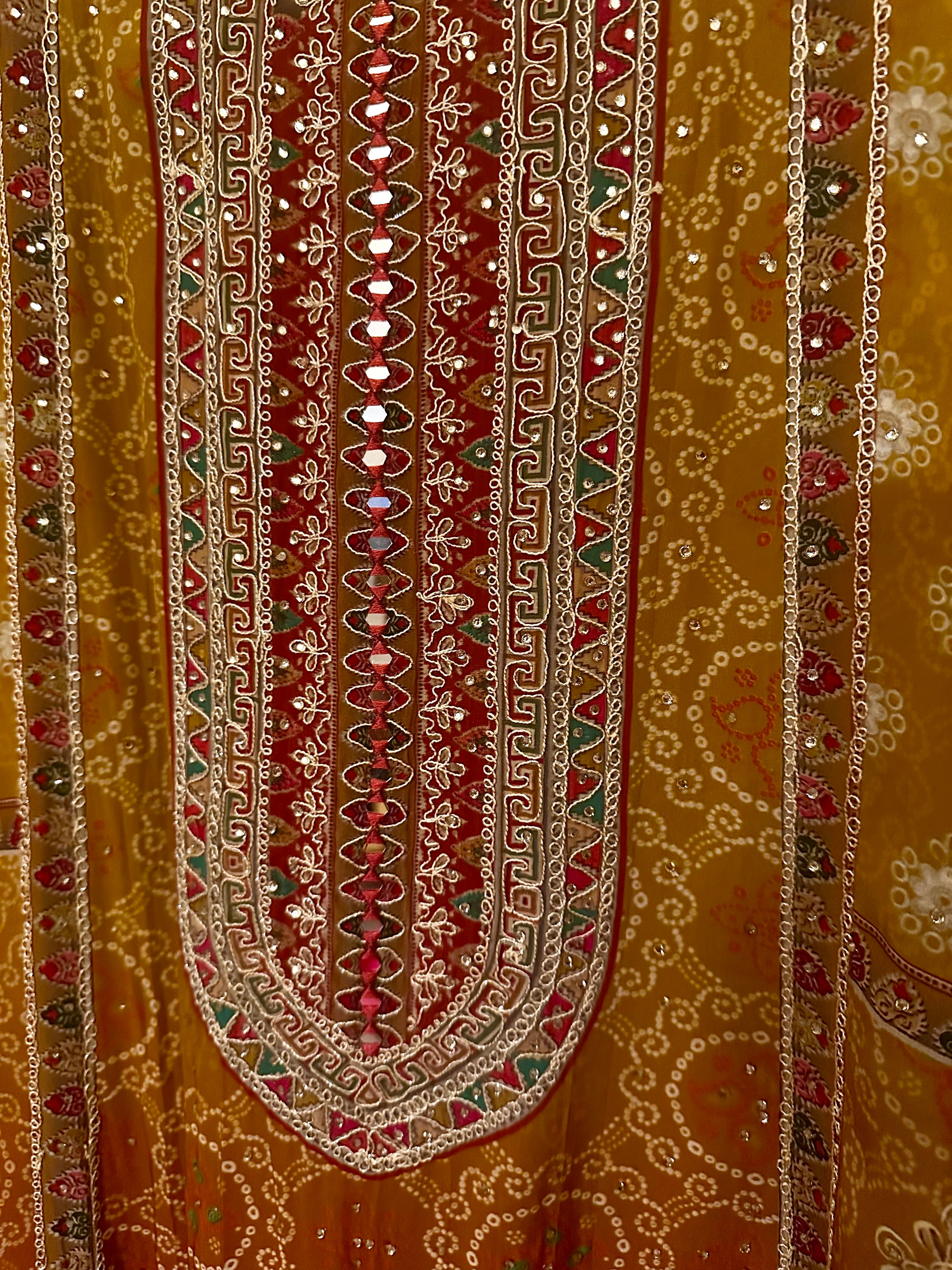 2-shaded palazzo suit