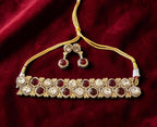 Ruby Polki set