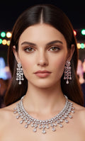 Grey stone drops ad set