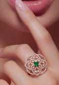 Emerald green ad ring
