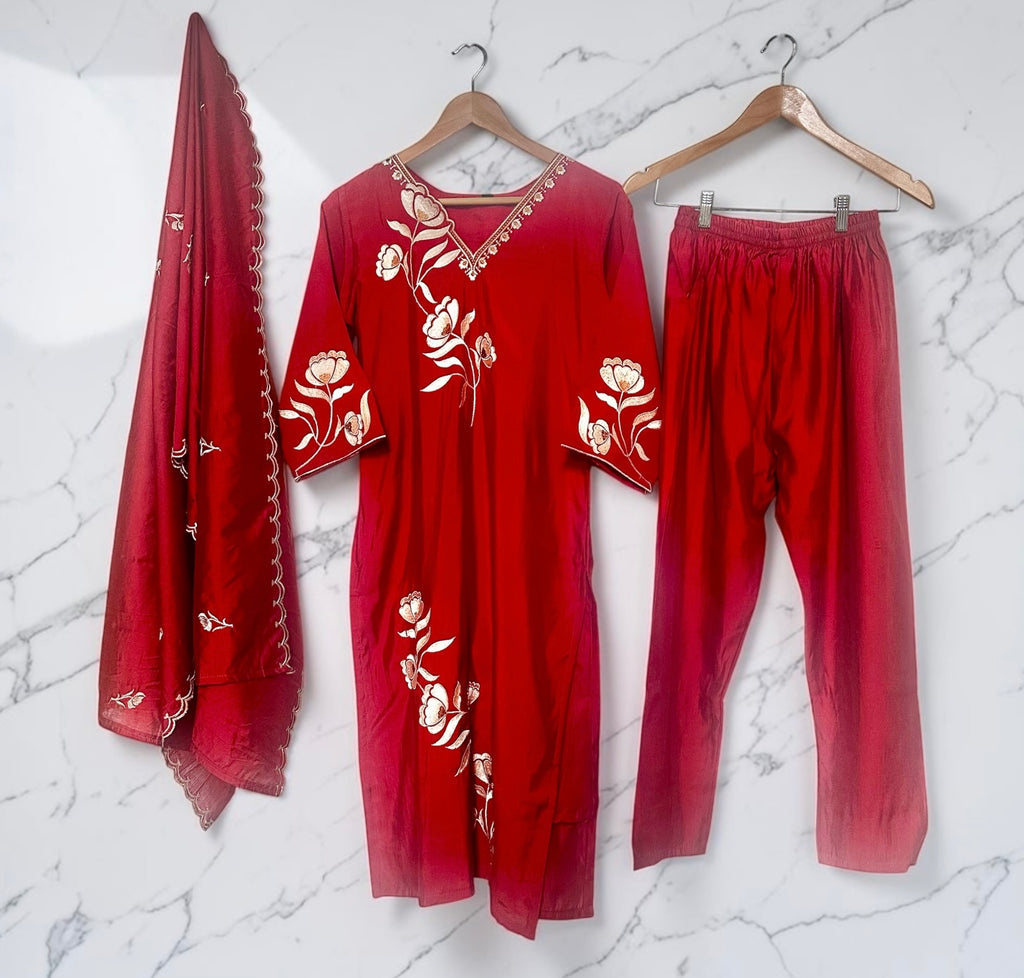 Rust thread work suit