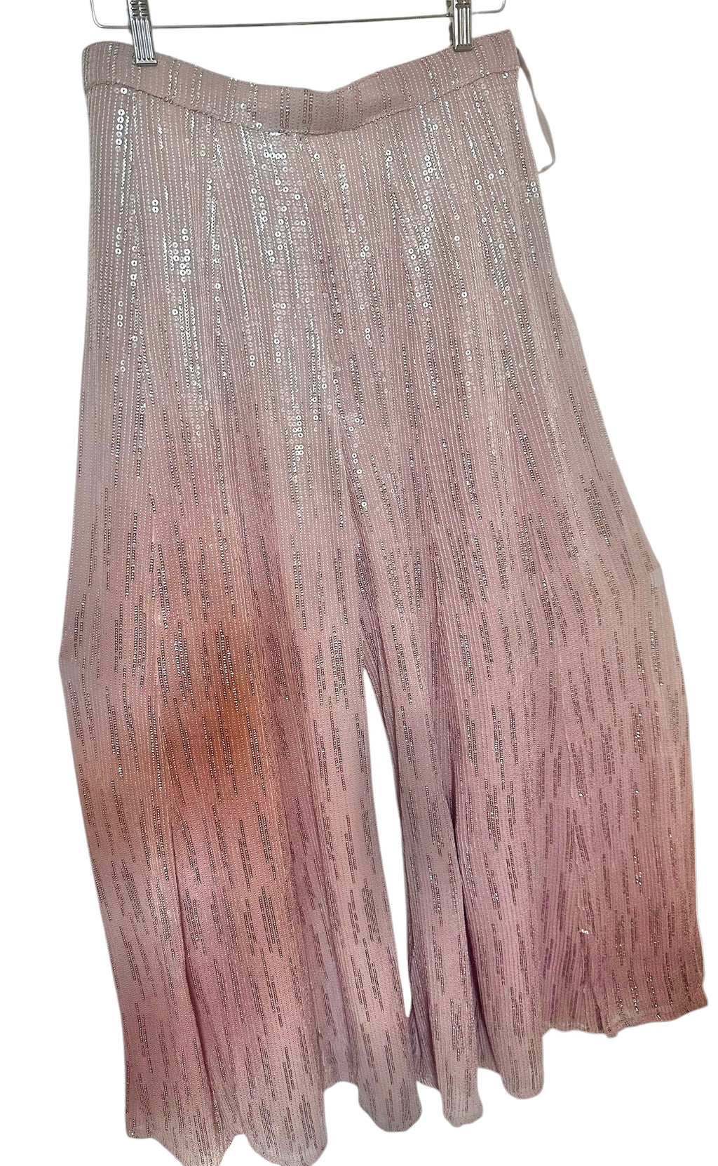 Mauve Sharara corset set