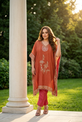 Rust tissue kaftaan set