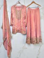 Pink Sharara suit