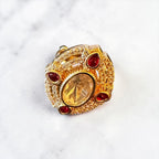 Ruby Polki ring
