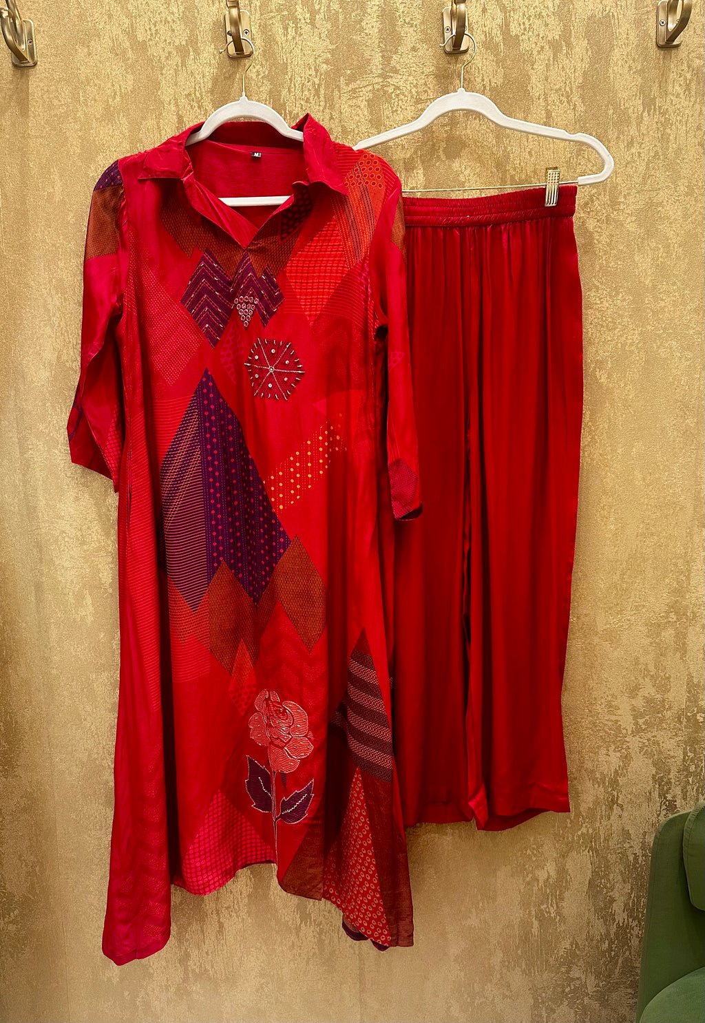 Red co- ord set