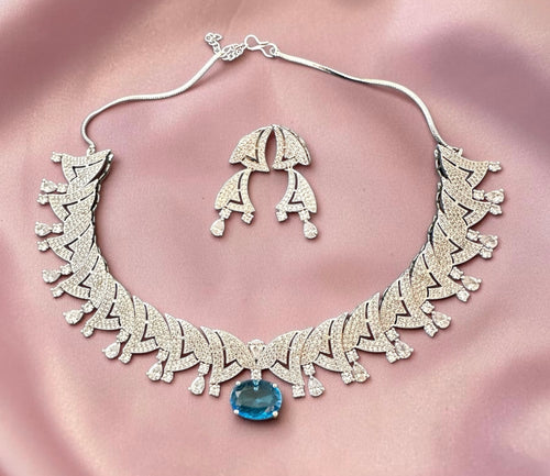 Aqua blue ad set