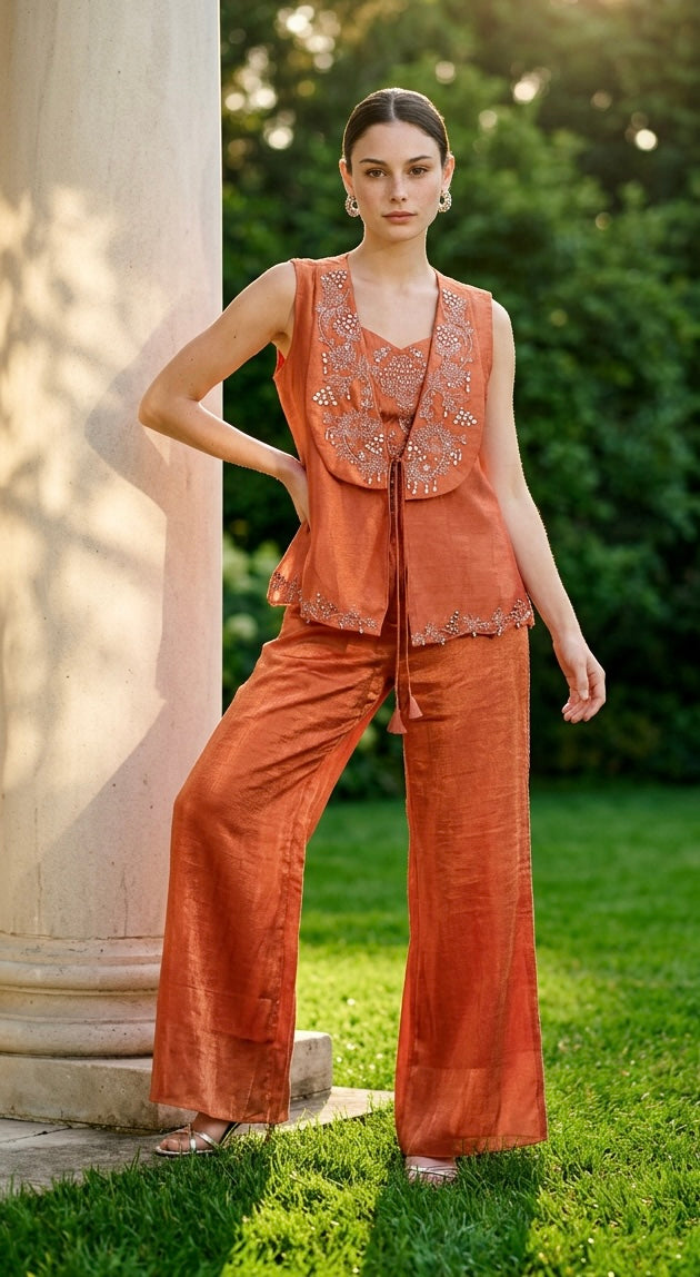 Orange fusion outfit