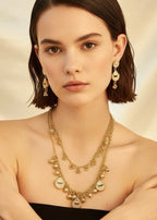 2-layered necklace set