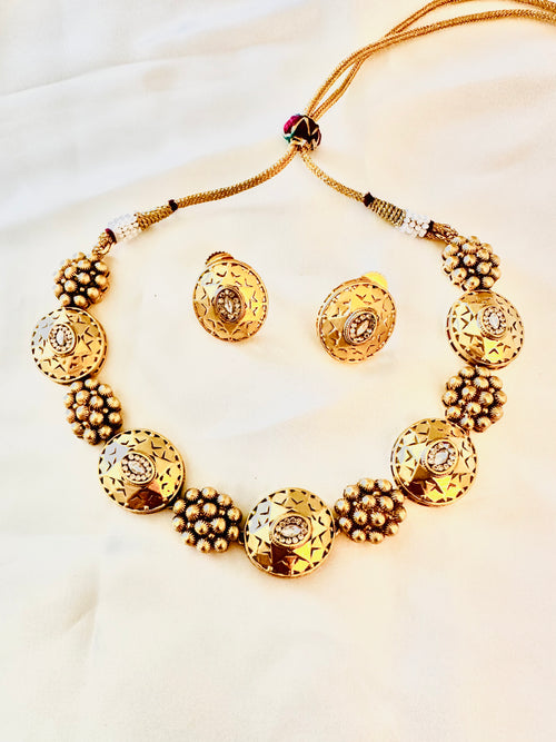 Gold finish set