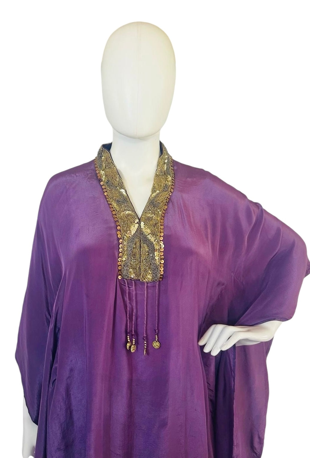 Purple kaftaan set