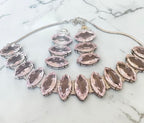 Light pink crystal set