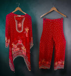 Red co- ord set