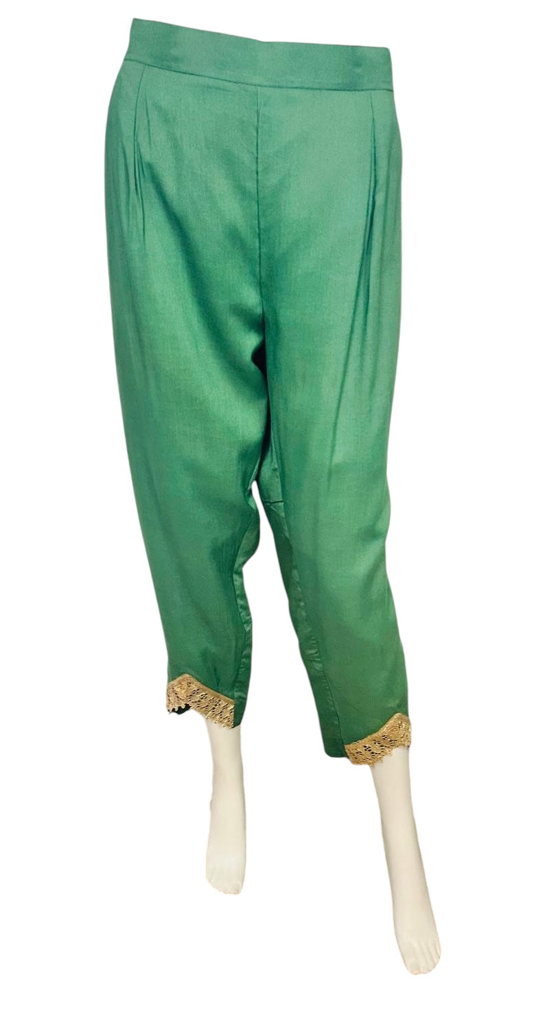 Green gharchola suit