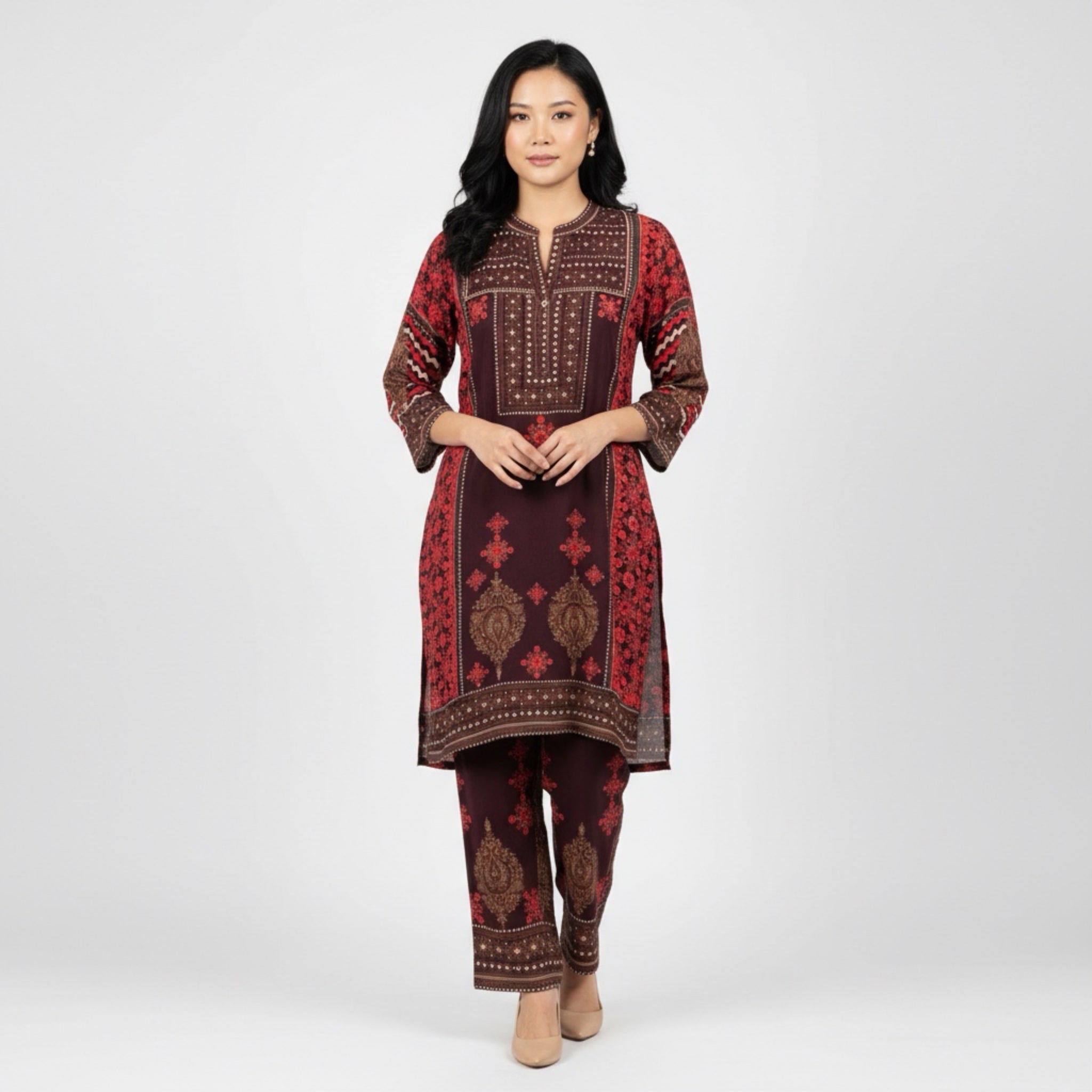 Chocolate brown co-ord set