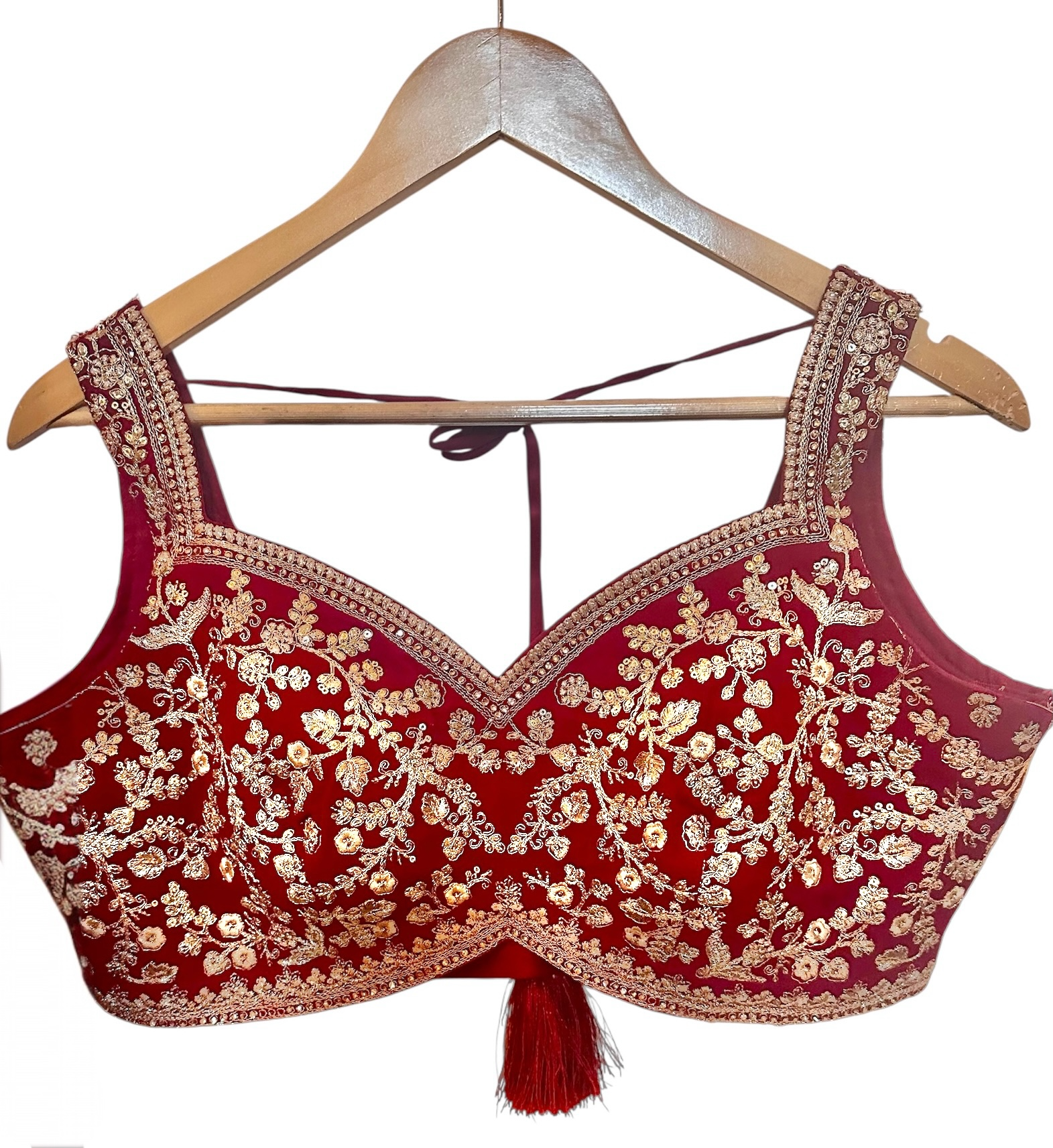 Red lehenga set
