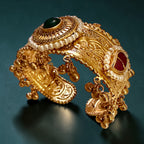 Black n Ruby stone bracelet