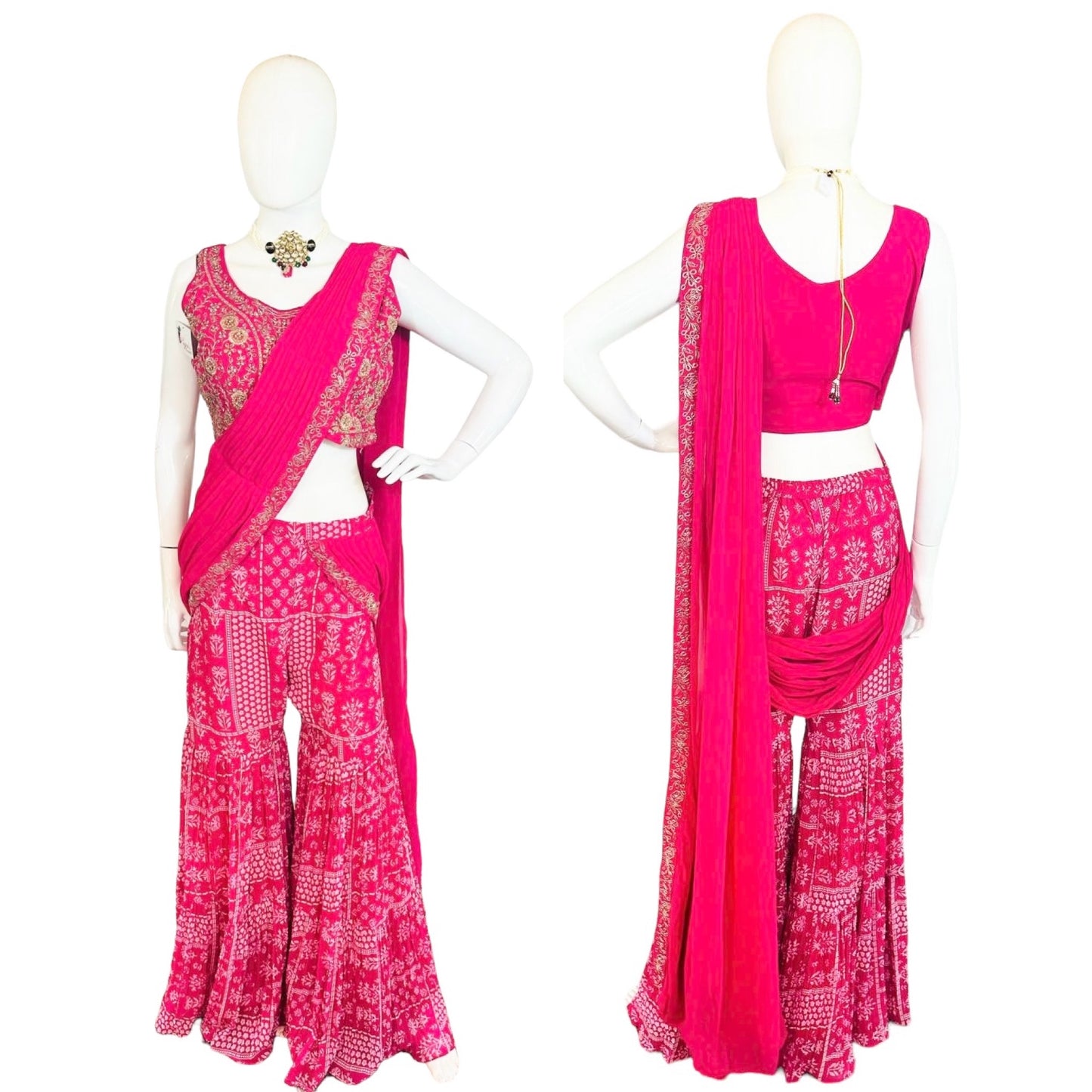 Fuchsia garara drape