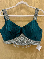 Green fusion skirt set