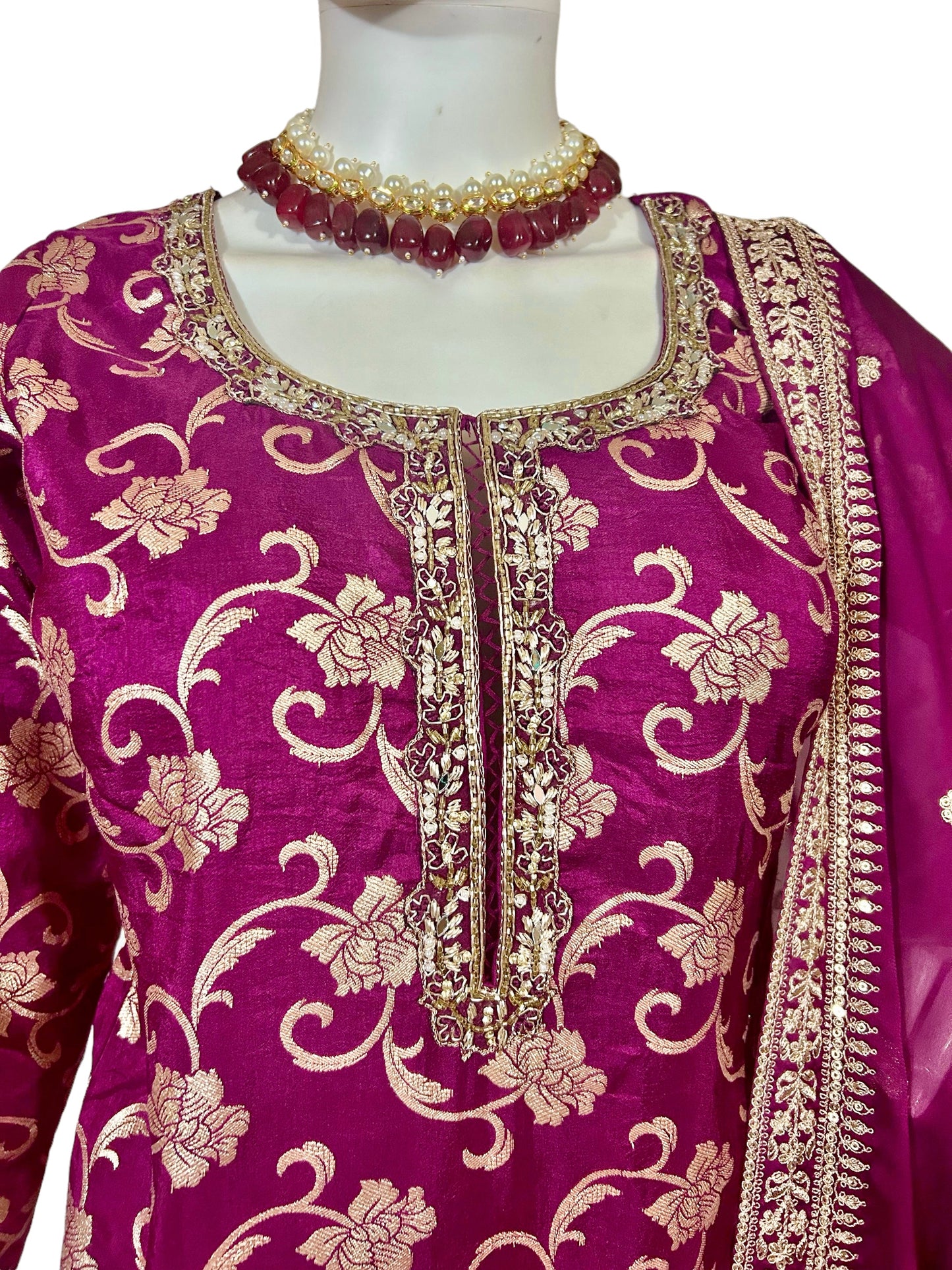 Benarasi georgette Sharara set