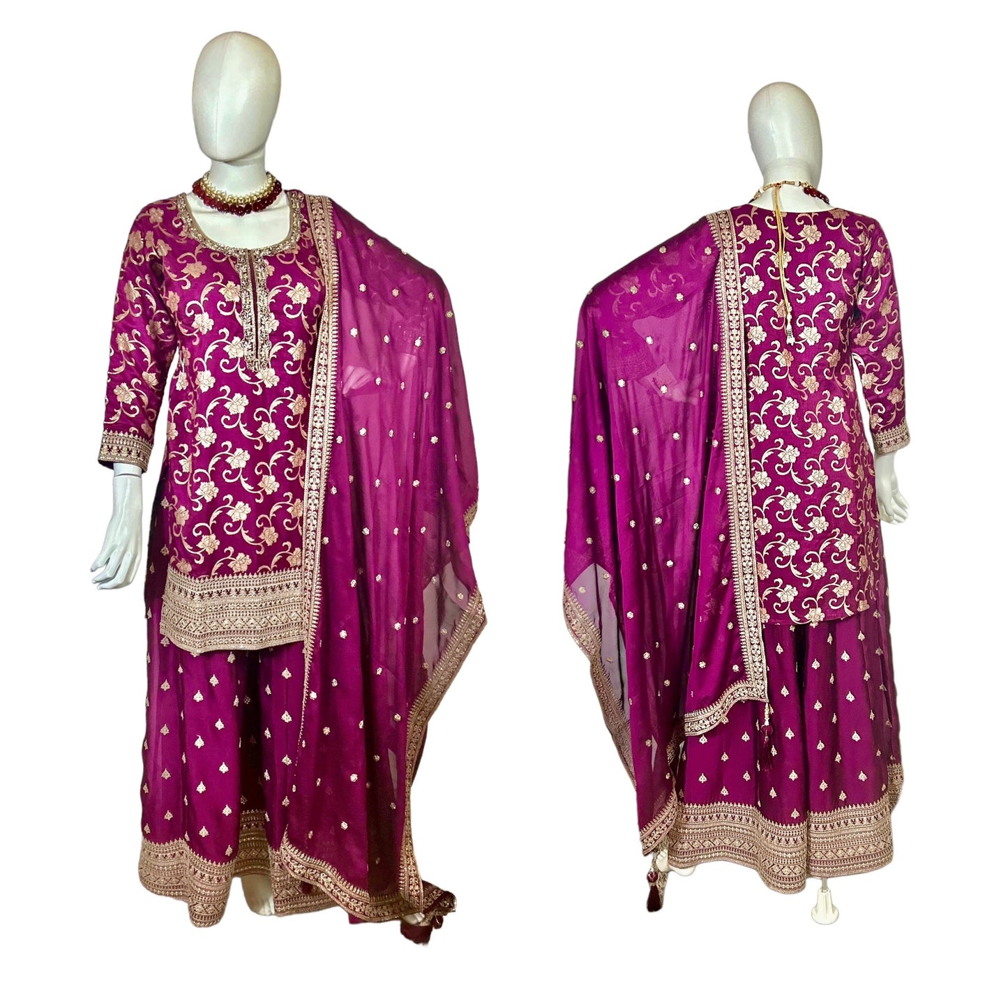 Benarasi georgette Sharara set