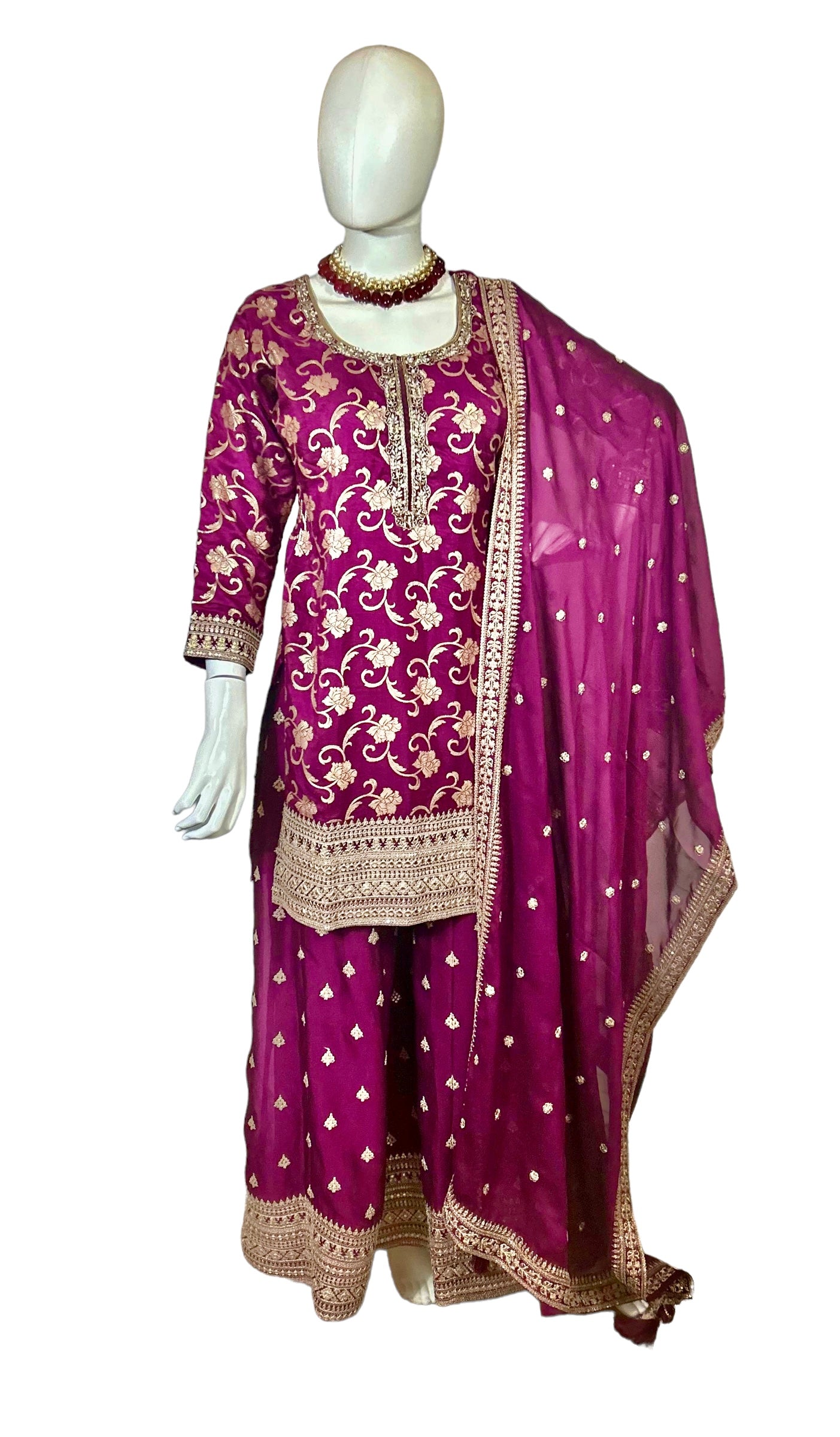 Benarasi georgette Sharara set