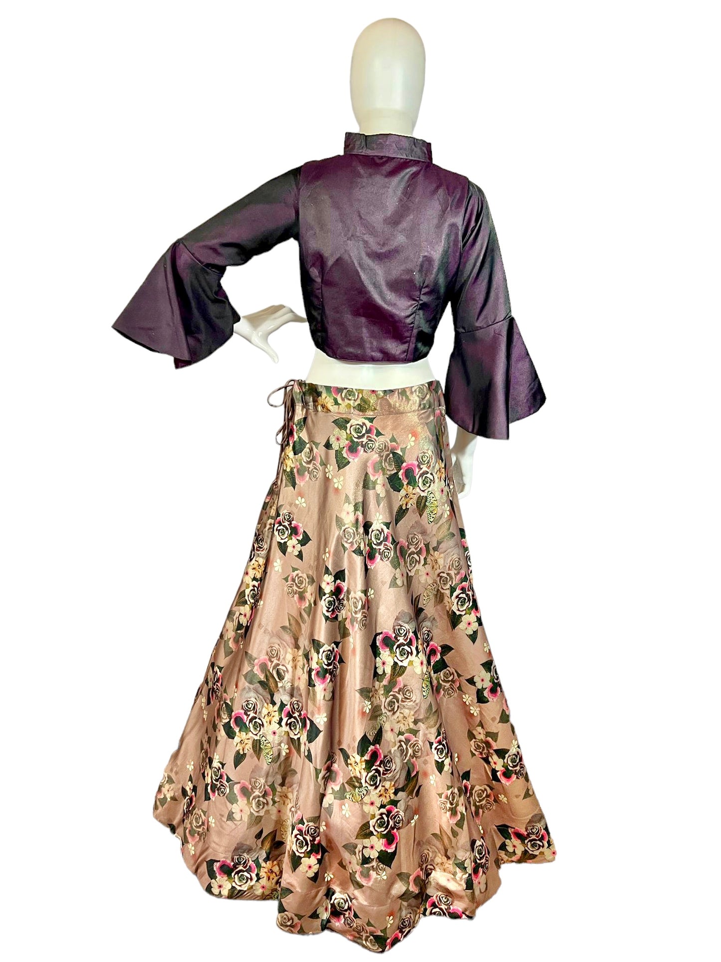 Floral skirt set