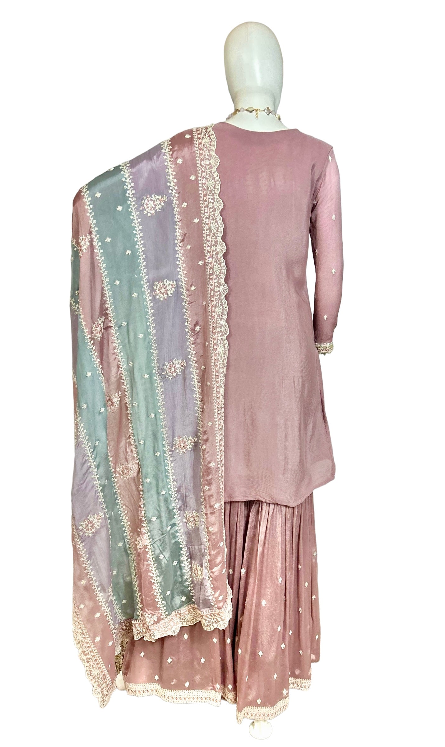 Onion pink sharara set