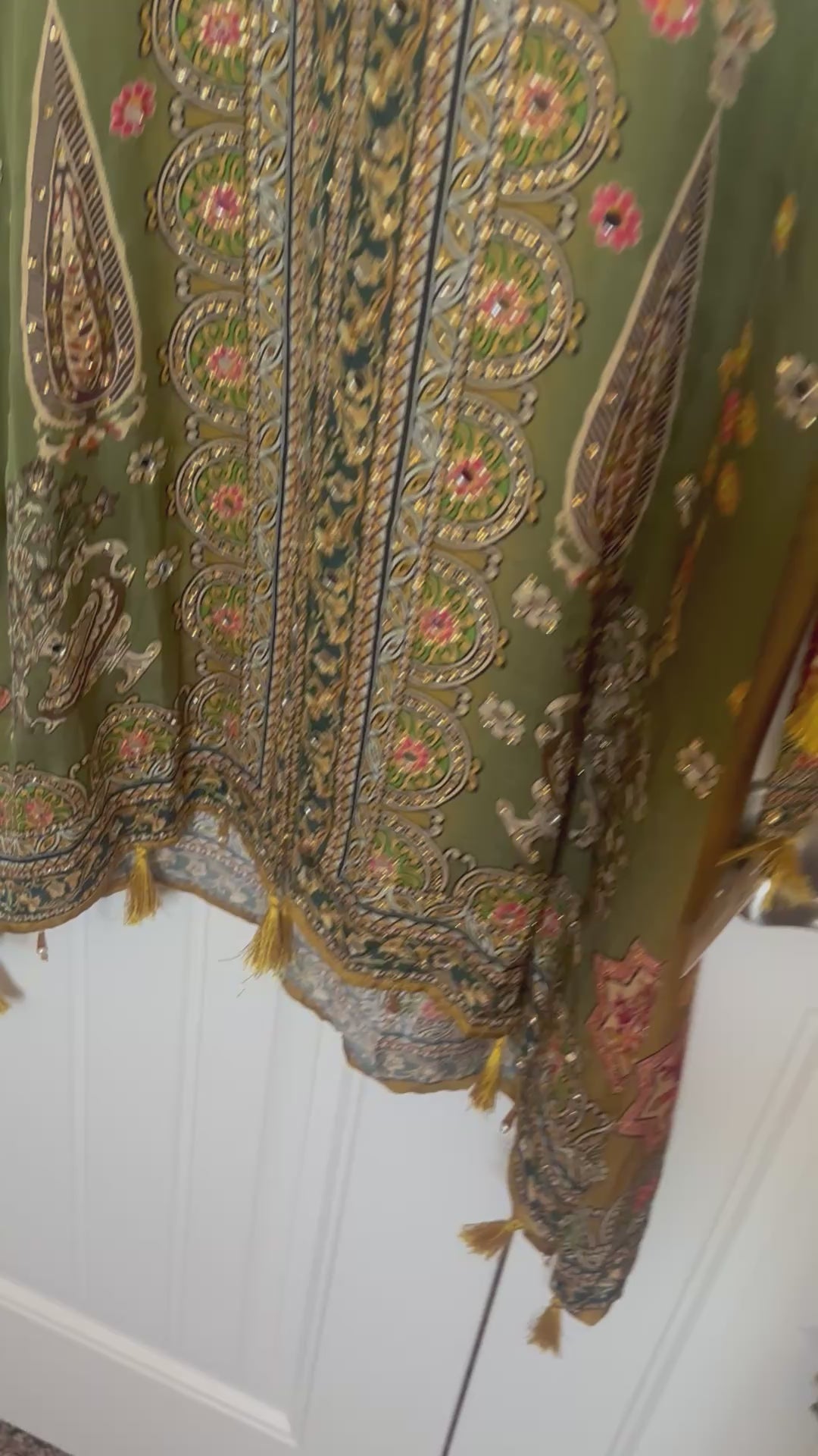 Green/yellow co-ord set